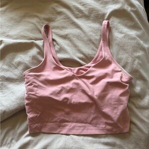 COPY - LULULEMON PINK ALIGN TANK TOP